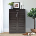 Παπουτσοθήκη-ντουλάπι SANTE pakoworld 20 ζεύγων χρώμα wenge 80x37x123εκ Παπουτσοθήκη-ντουλάπι SANTE pakoworld 20 ζεύγων χρώμα wenge 80x37x123εκ