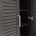 Παπουτσοθήκη-ντουλάπα SANTE pakoworld 21 ζεύγων χρώμα wenge 60x37x183εκ Παπουτσοθήκη-ντουλάπα SANTE pakoworld 21 ζεύγων χρώμα wenge 60x37x183εκ