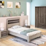 Κρεβάτι OLYMPUS pakoworld σε χρώμα castillo-toro 100x200εκ Κρεβάτι OLYMPUS pakoworld σε χρώμα castillo-toro 100x200εκ