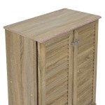 Παπουτσοθήκη-ντουλάπι SANTO pakoworld 10 ζεύγων χρώμα sonoma 60x34,5x91,5εκ Παπουτσοθήκη-ντουλάπι SANTO pakoworld 10 ζεύγων χρώμα sonoma 60x34,5x91,5εκ