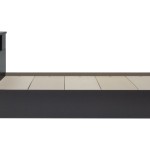 Κρεβάτι OLYMPUS pakoworld χρώμα wenge 160x200εκ Κρεβάτι OLYMPUS pakoworld χρώμα wenge 160x200εκ