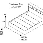 Κρεβάτι OLYMPUS pakoworld χρώμα wenge 160x200εκ Κρεβάτι OLYMPUS pakoworld χρώμα wenge 160x200εκ