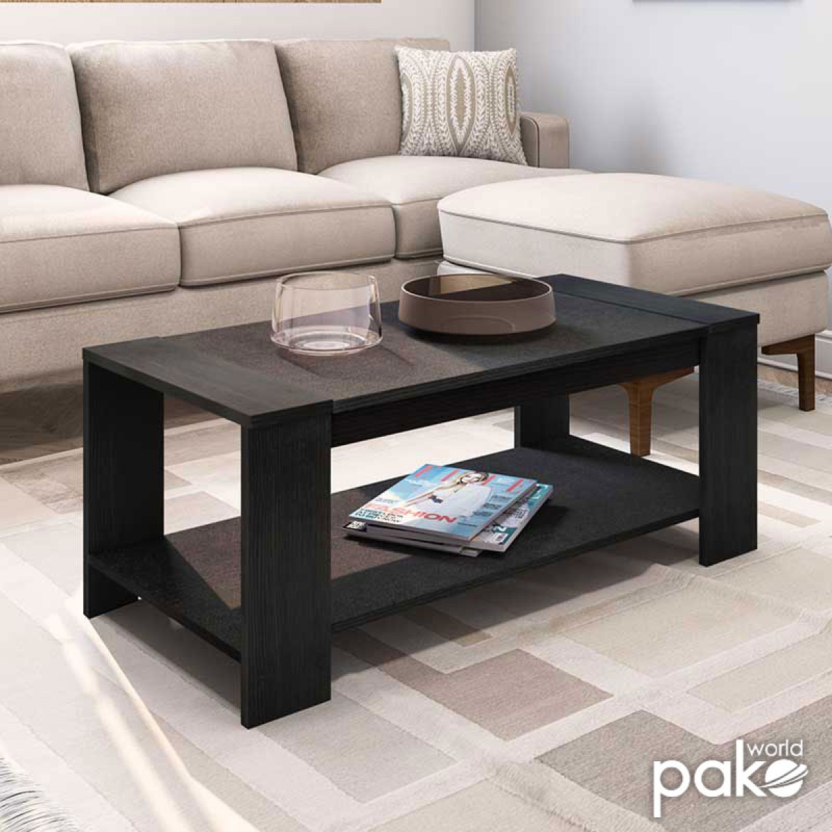 Τραπέζι σαλονιού OLYMPUS pakoworld χρώμα wenge 110x51x42,5εκ Τραπέζι σαλονιού OLYMPUS pakoworld χρώμα wenge 110x51x42,5εκ