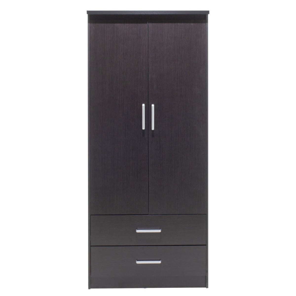 Ντουλάπα ρούχων δίφυλλη OLYMPUS pakoworld χρώμα wenge 81x57x183εκ Ντουλάπα ρούχων δίφυλλη OLYMPUS pakoworld χρώμα wenge 81x57x183εκ