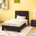 Κρεβάτι μονό OLYMPUS pakoworld σε χρώμα wenge 100x200εκ Κρεβάτι μονό OLYMPUS pakoworld σε χρώμα wenge 100x200εκ