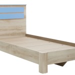 Κρεβάτι παιδικό Looney pakoworld σε χρώμα castillo-μπλε 100x200εκ