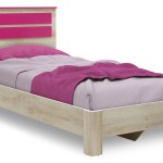 Κρεβάτι παιδικό Looney pakoworld σε χρώμα castillo-ροζ 100x200εκ