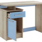 Γραφείο εργασίας Looney pakoworld χρώμα castillo-μπλε 100x55x75εκ