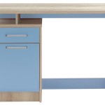 Γραφείο εργασίας Looney pakoworld χρώμα castillo-μπλε 100x55x75εκ