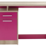 Γραφείο εργασίας Looney pakoworld χρώμα castillo-ροζ 100x55x75εκ