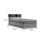 Κρεβάτι OLYMPUS pakoworld σε χρώμα castillo-toro 120x200εκ Κρεβάτι OLYMPUS pakoworld σε χρώμα castillo-toro 120x200εκ