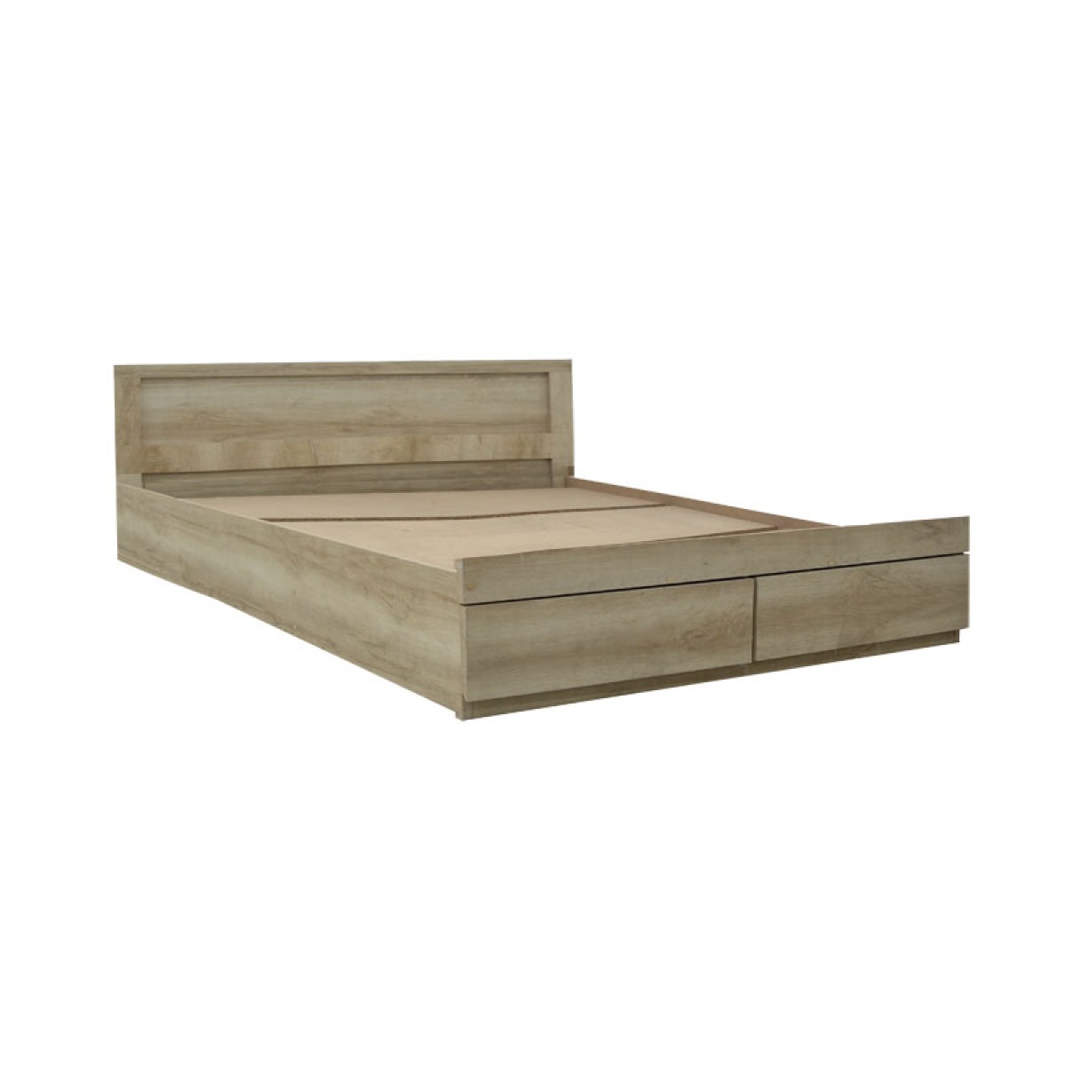 Κρεβάτι Olympus pakoworld με συρτάρι castillo-oak 140x200εκ Κρεβάτι Olympus pakoworld με συρτάρι castillo-oak 140x200εκ