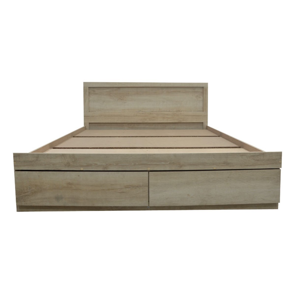 Κρεβάτι Olympus pakoworld με συρτάρι castillo-oak 140x200εκ Κρεβάτι Olympus pakoworld με συρτάρι castillo-oak 140x200εκ