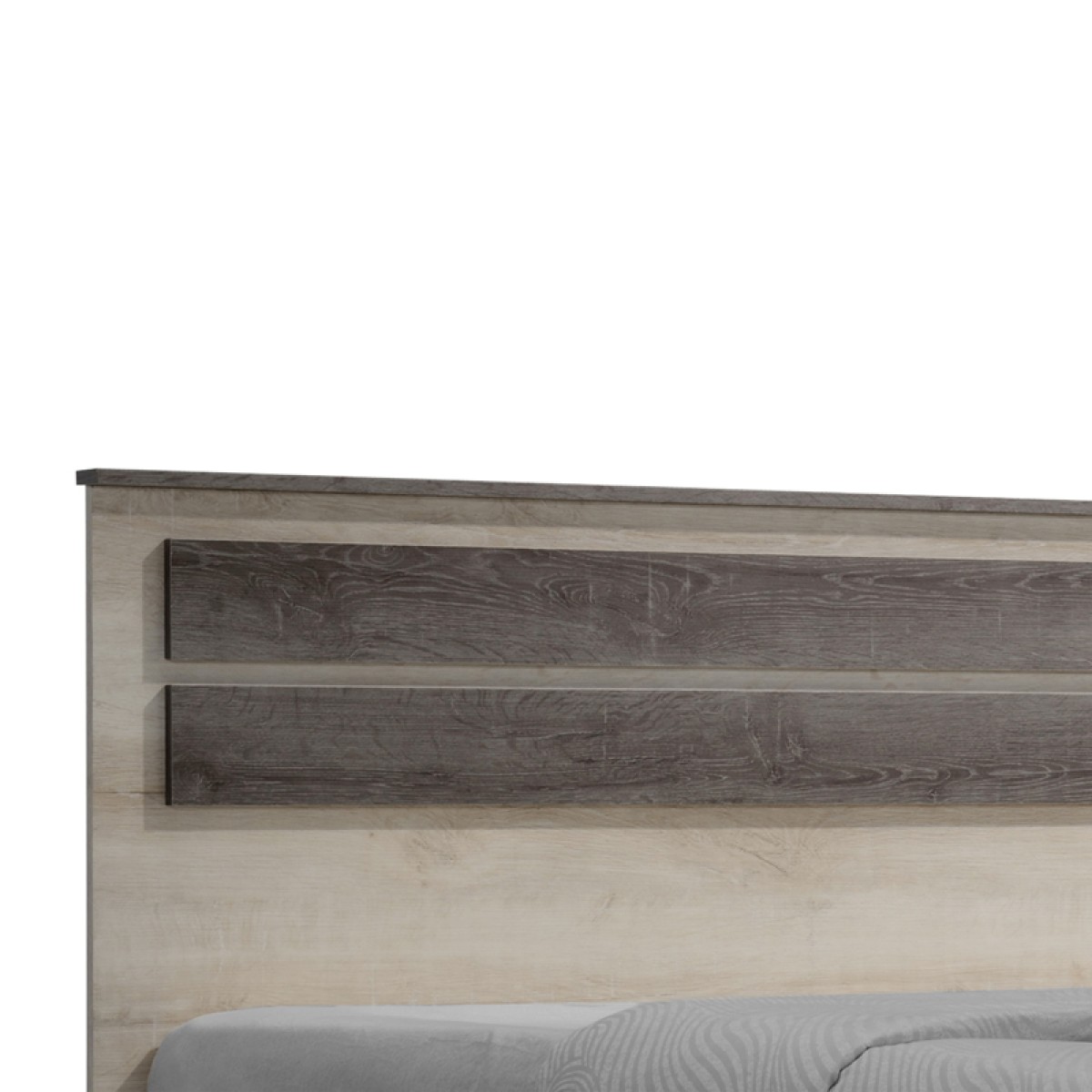 Κρεβάτι διπλό OLYMPUS pakoworld σε χρώμα castilo oak 140x200εκ Κρεβάτι διπλό OLYMPUS pakoworld σε χρώμα castilo oak 140x200εκ