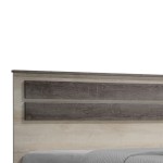 Κρεβάτι διπλό OLYMPUS pakoworld σε χρώμα castilo oak 140x200εκ Κρεβάτι διπλό OLYMPUS pakoworld σε χρώμα castilo oak 140x200εκ