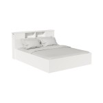 Κρεβάτι OLYMPUS pakoworld σε χρώμα λευκό 140x200εκ Κρεβάτι OLYMPUS pakoworld σε χρώμα λευκό 140x200εκ