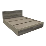 Κρεβάτι διπλό Olympus pakoworld με συρτάρι castillo toro 160x200εκ