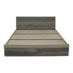 Κρεβάτι διπλό Olympus pakoworld με συρτάρι castillo toro 160x200εκ