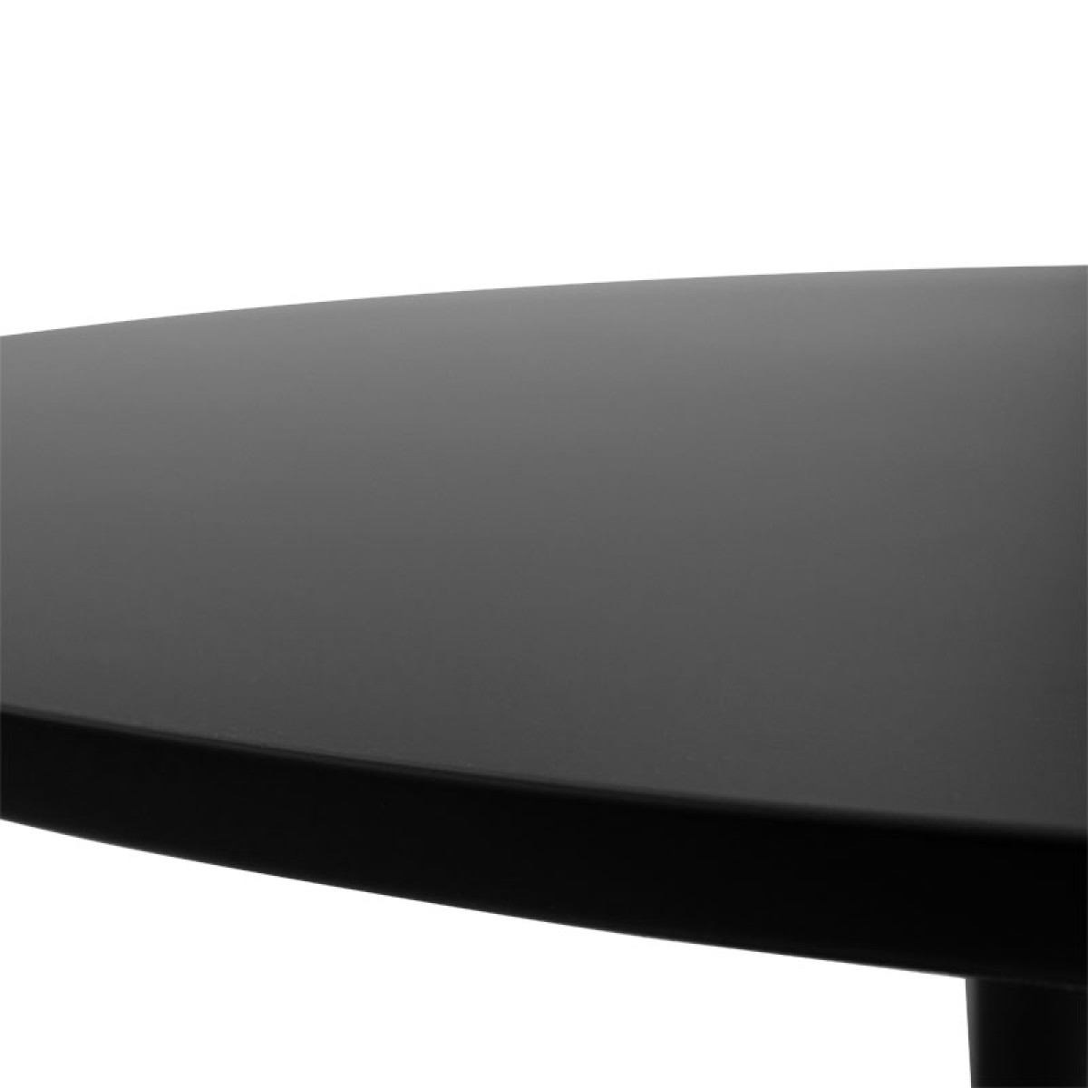 Τραπέζι Balou pakoworld MDF μαύρο Φ100x75εκ Τραπέζι Balou pakoworld MDF μαύρο Φ100x75εκ