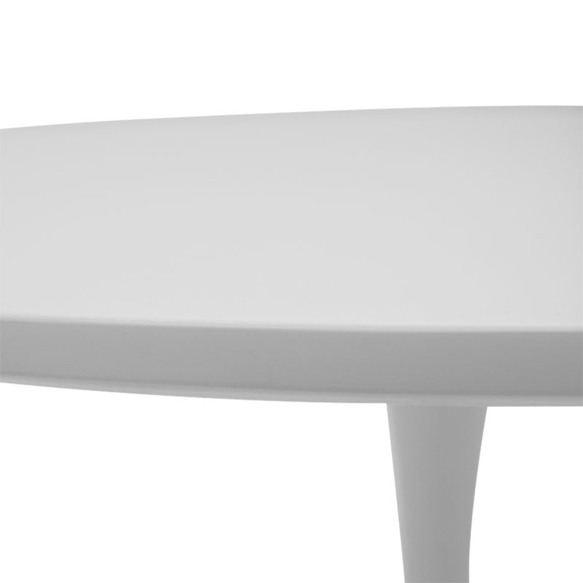 Τραπέζι Balou pakoworld MDF λευκό Φ100x75εκ Τραπέζι Balou pakoworld MDF λευκό Φ100x75εκ