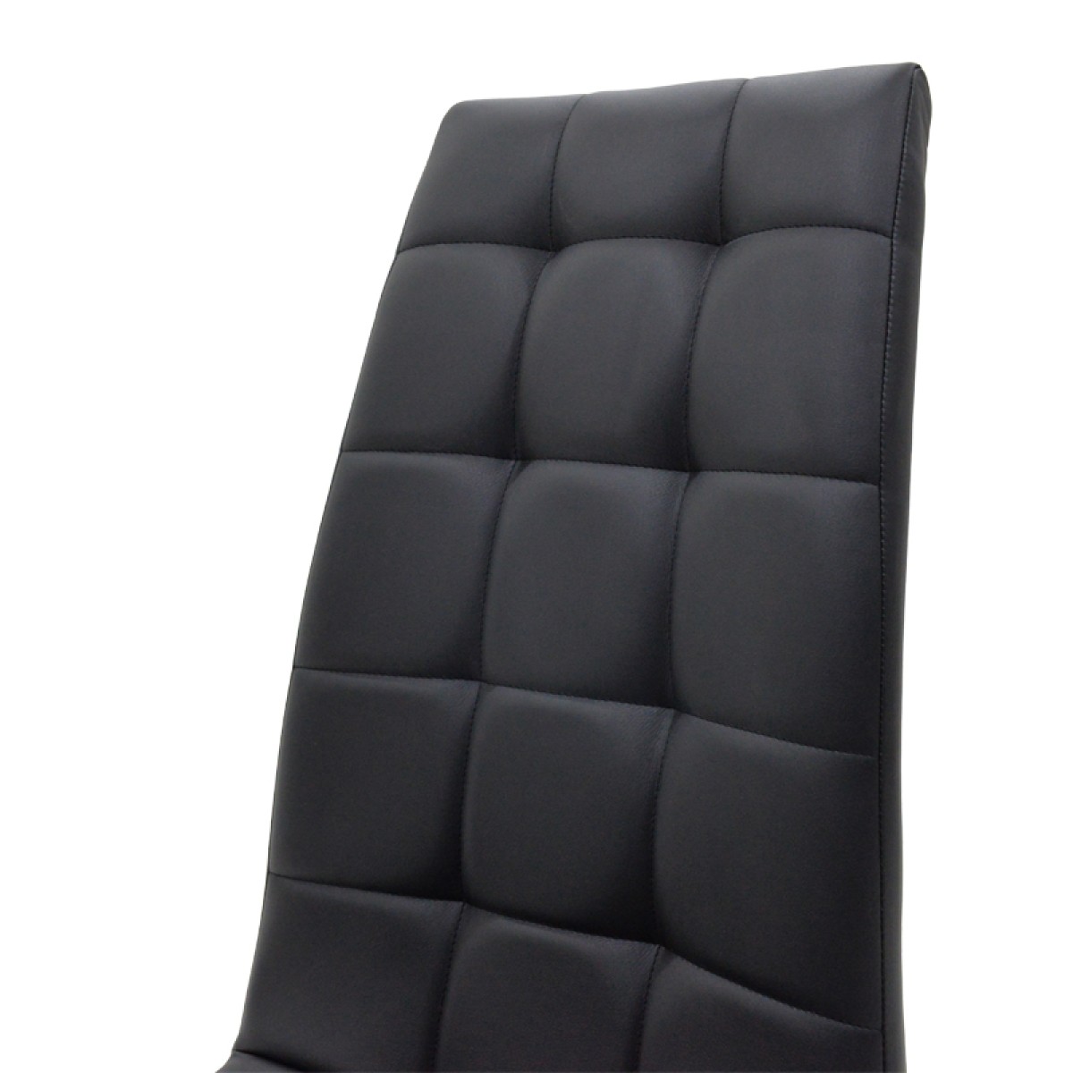 Καρέκλα Darrell pakoworld pu μαύρο-βάση χρωμίου 42x49x106εκ Καρέκλα Darrell pakoworld pu μαύρο-βάση χρωμίου 42x49x106εκ