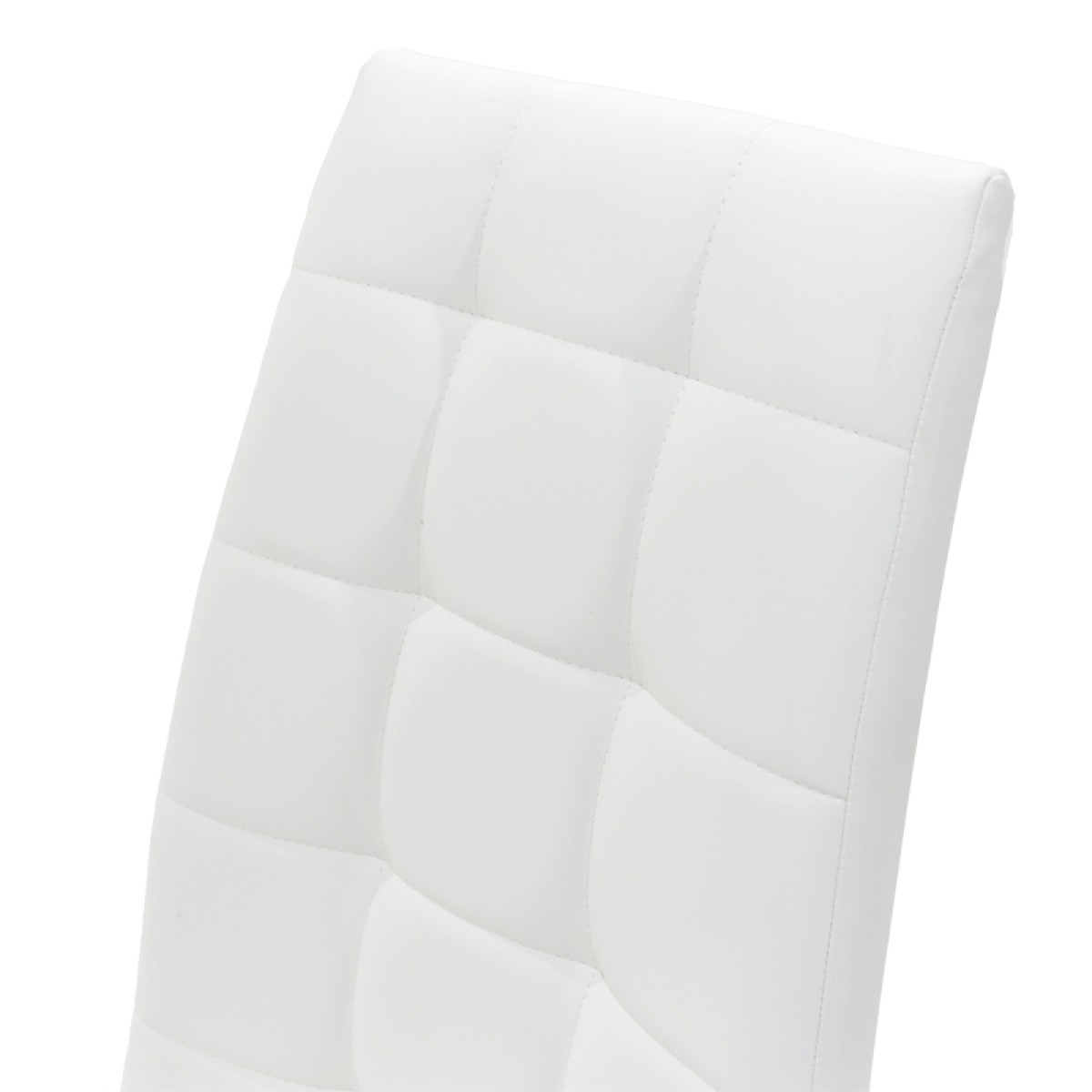 Καρέκλα Darrell pakoworld pu λευκό-βάση χρωμίου 42x49x106εκ Καρέκλα Darrell pakoworld pu λευκό-βάση χρωμίου 42x49x106εκ