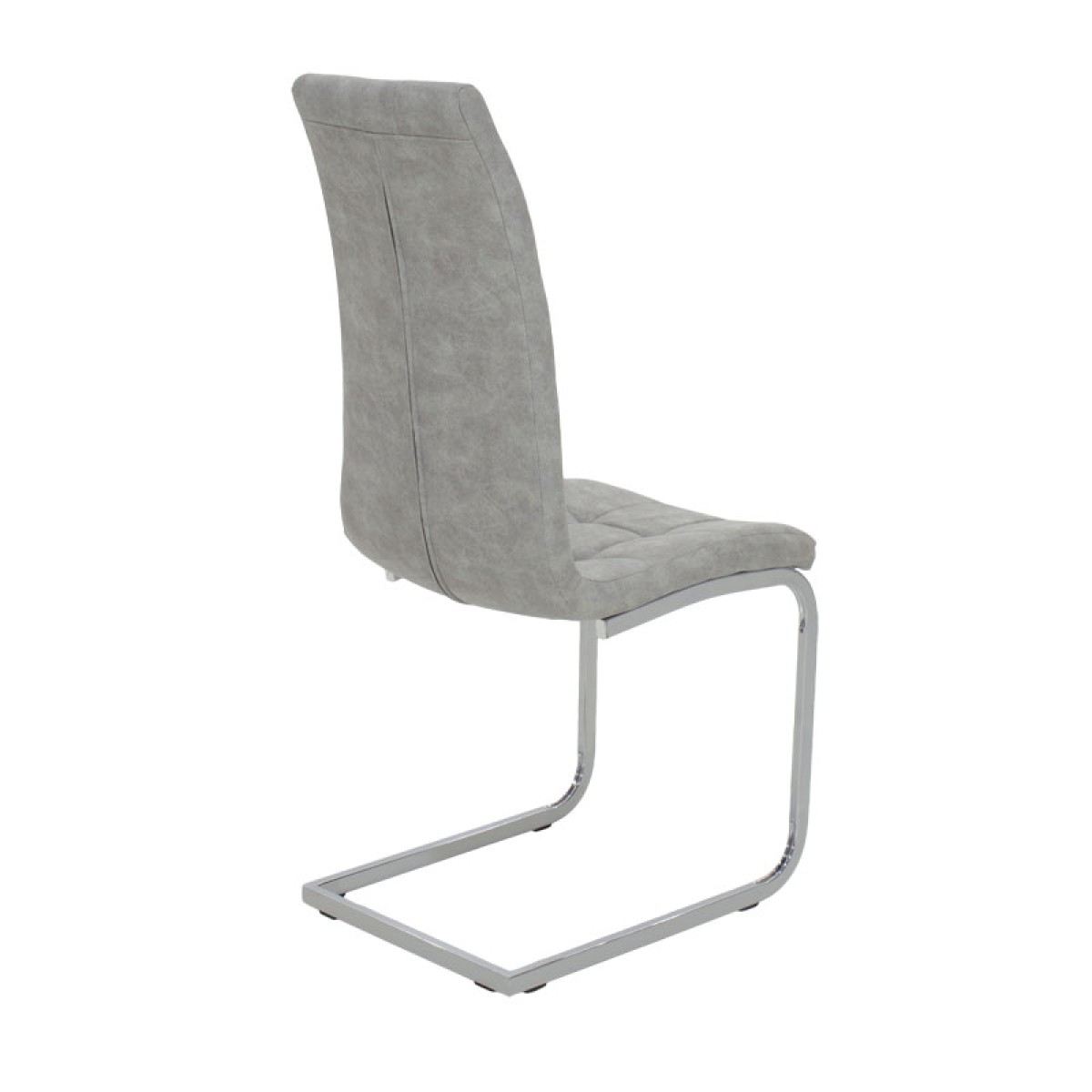 Καρέκλα Darrell pakoworld pu αντικέ γκρι-βάση χρωμίου 42x49x106εκ Καρέκλα Darrell pakoworld pu αντικέ γκρι-βάση χρωμίου 42x49x106εκ