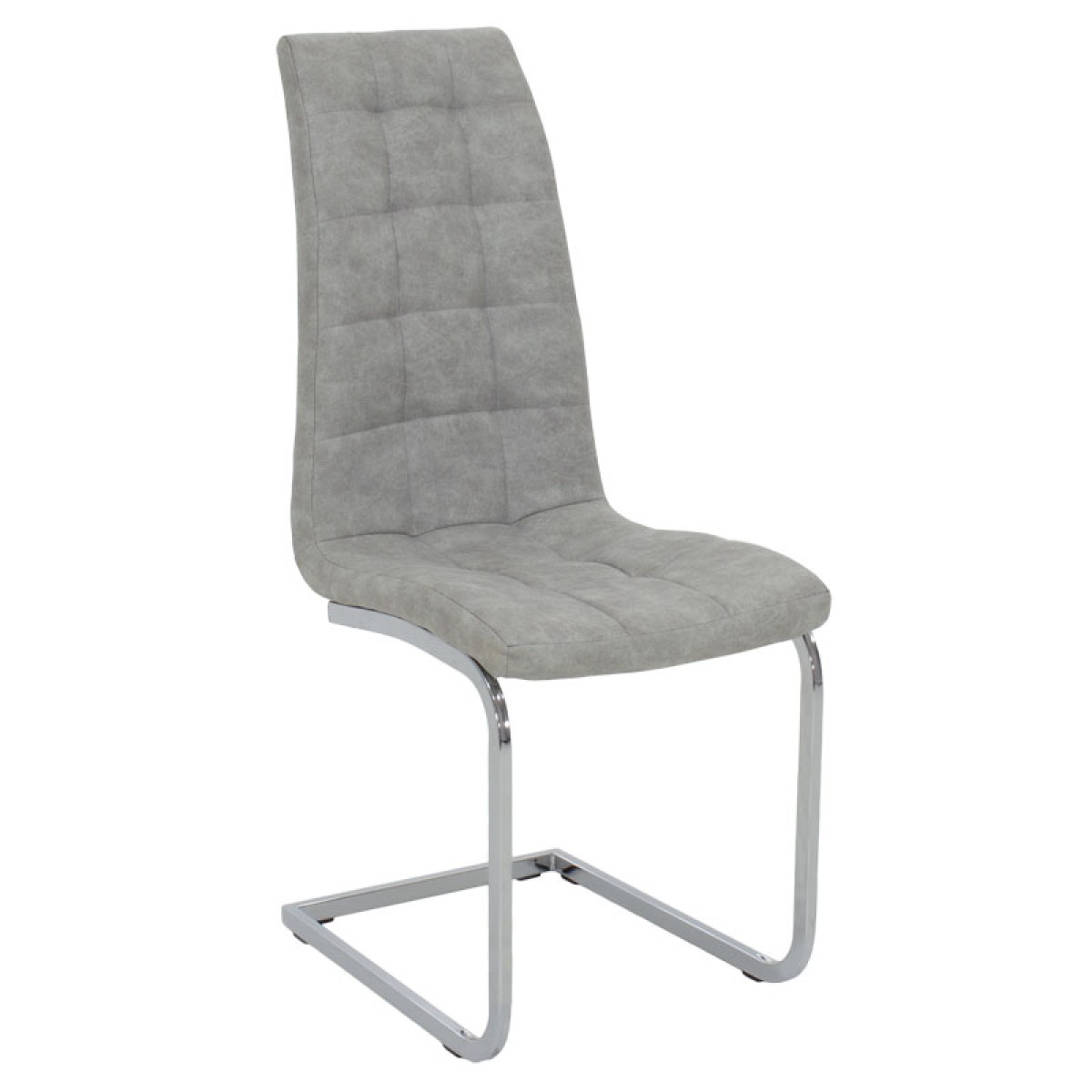 Καρέκλα Darrell pakoworld pu αντικέ γκρι-βάση χρωμίου 42x49x106εκ Καρέκλα Darrell pakoworld pu αντικέ γκρι-βάση χρωμίου 42x49x106εκ