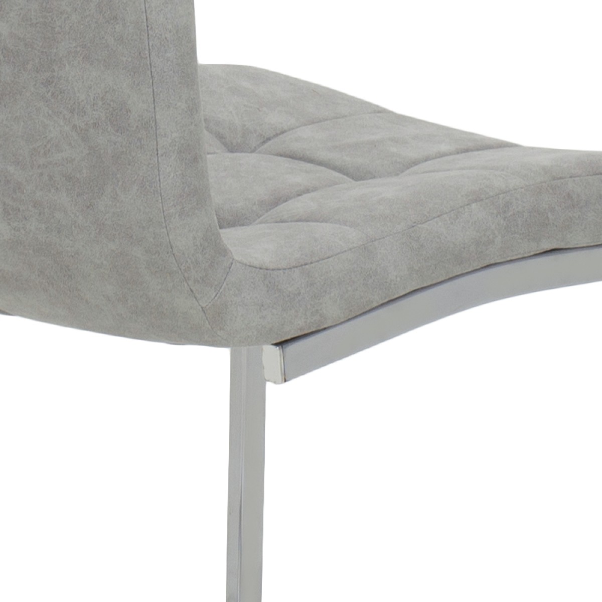 Καρέκλα Darrell pakoworld pu αντικέ γκρι-βάση χρωμίου 42x49x106εκ Καρέκλα Darrell pakoworld pu αντικέ γκρι-βάση χρωμίου 42x49x106εκ