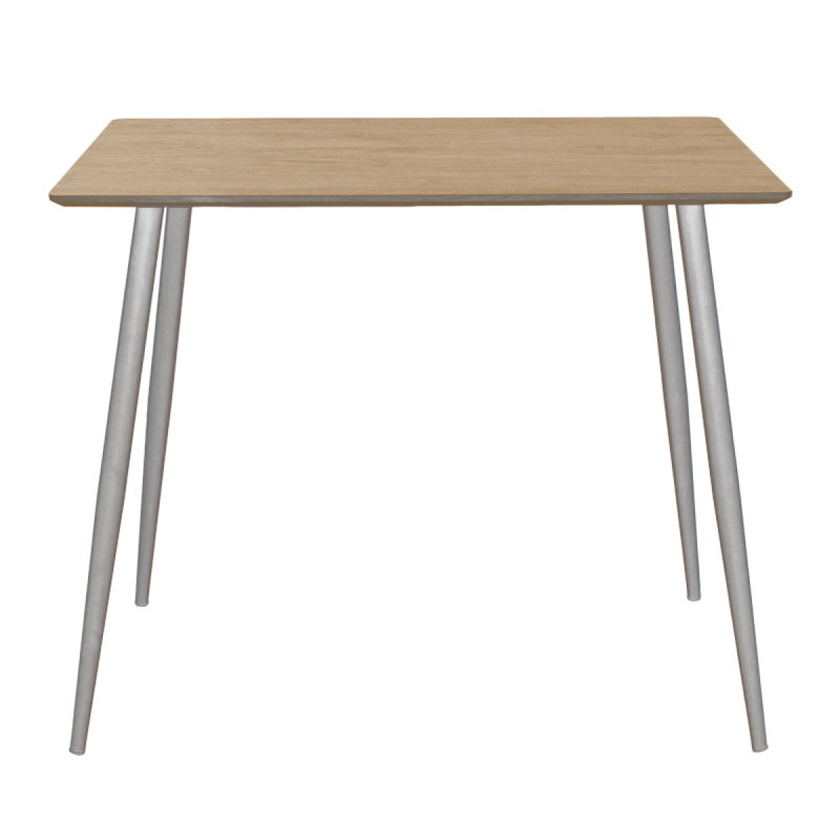 Τραπέζι Cuba pakoworld MDF sonoma-λευκό 70x70x75εκ Τραπέζι Cuba pakoworld MDF sonoma-λευκό 70x70x75εκ