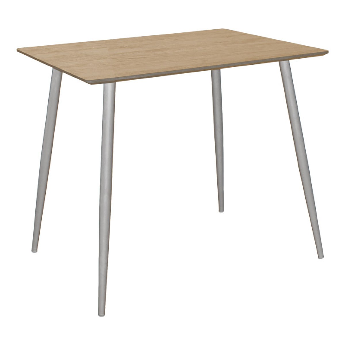 Τραπέζι Cuba pakoworld MDF sonoma-λευκό 70x70x75εκ Τραπέζι Cuba pakoworld MDF sonoma-λευκό 70x70x75εκ