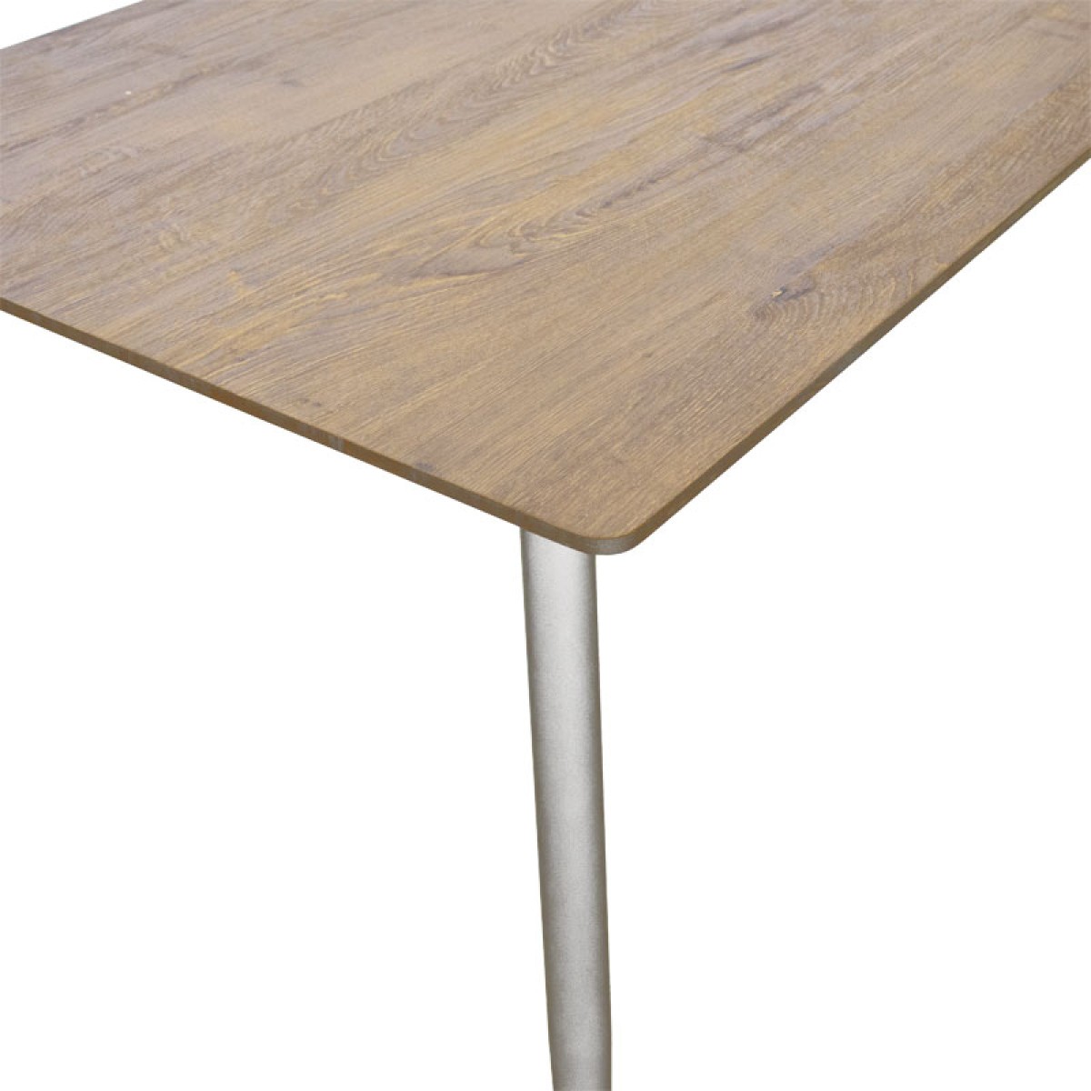 Τραπέζι Cuba pakoworld MDF sonoma-λευκό 70x70x75εκ Τραπέζι Cuba pakoworld MDF sonoma-λευκό 70x70x75εκ