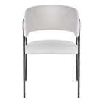 Πολυθρόνα Rachele I pakoworld μπεζ ύφασμα-πόδι μαύρο μέταλλο 52x65x79εκ