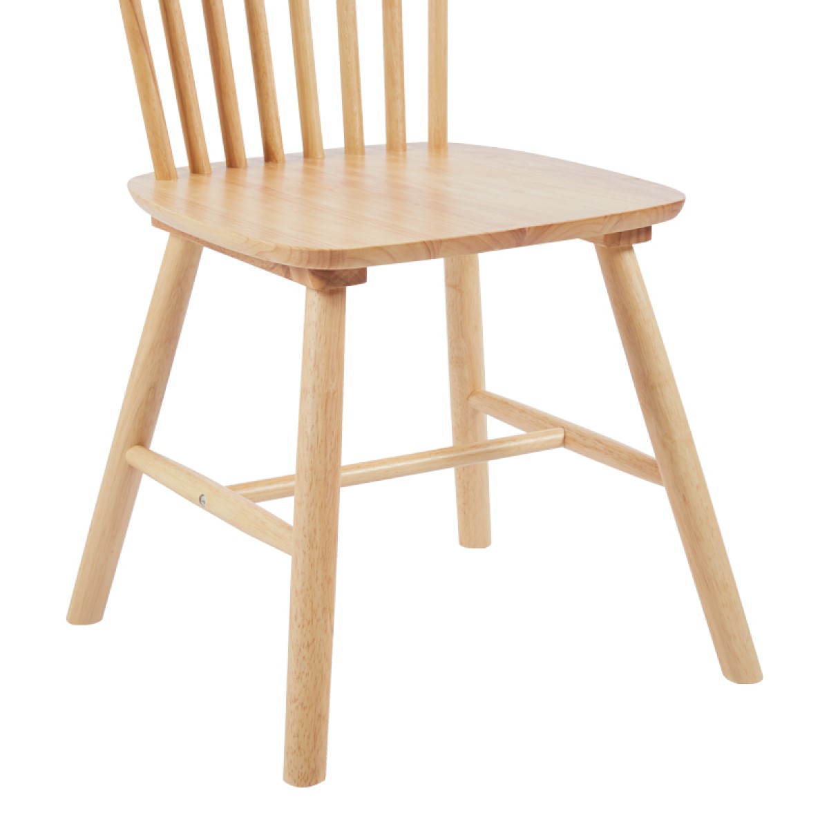 Καρέκλα Melia pakoworld rubberwood σε φυσική απόχρωση 45x51x87εκ Καρέκλα Melia pakoworld rubberwood σε φυσική απόχρωση 45x51x87εκ