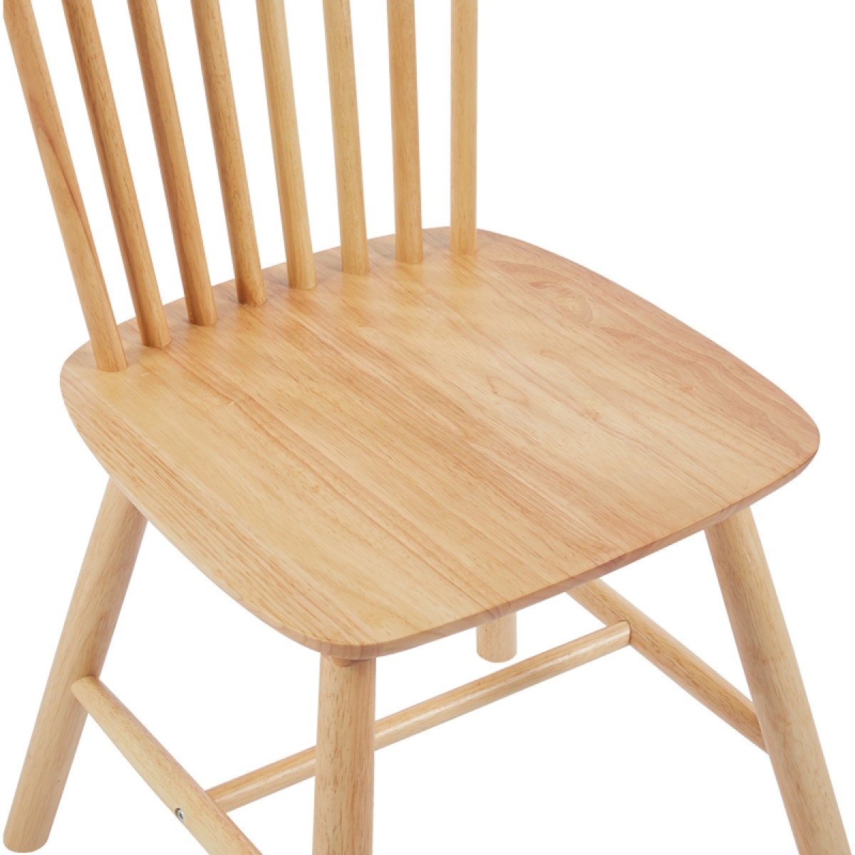 Καρέκλα Melia pakoworld rubberwood σε φυσική απόχρωση 45x51x87εκ Καρέκλα Melia pakoworld rubberwood σε φυσική απόχρωση 45x51x87εκ