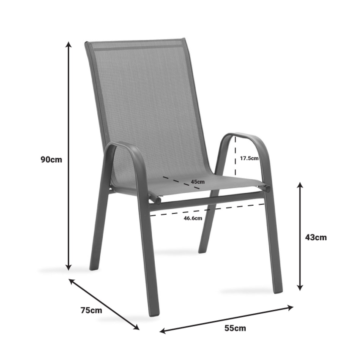 Τραπεζαρία Watson-Calan σετ 3τεμ pakoworld μέταλλο-textilene καφέ 70x70x70εκ Τραπεζαρία Watson-Calan σετ 3τεμ pakoworld μέταλλο-textilene καφέ 70x70x70εκ