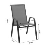 Τραπεζαρία Watson-Calan σετ 3τεμ pakoworld μέταλλο-textilene καφέ 70x70x70εκ Τραπεζαρία Watson-Calan σετ 3τεμ pakoworld μέταλλο-textilene καφέ 70x70x70εκ