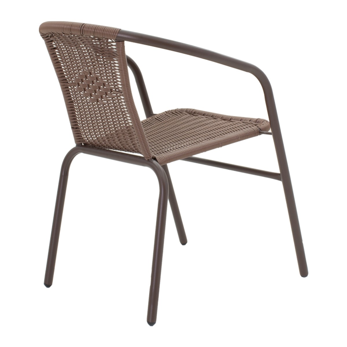 Tραπεζαρία Obbi-Watson pakoworld σετ 3τεμ καφέ μέταλλο-pe rattan 60x60x70εκ Tραπεζαρία Obbi-Watson pakoworld σετ 3τεμ καφέ μέταλλο-pe rattan 60x60x70εκ