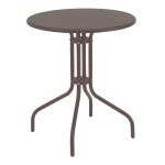 Τραπέζι Vergo pakoworld καφέ μέταλλο Φ60x70εκ Τραπέζι Vergo pakoworld καφέ μέταλλο Φ60x70εκ