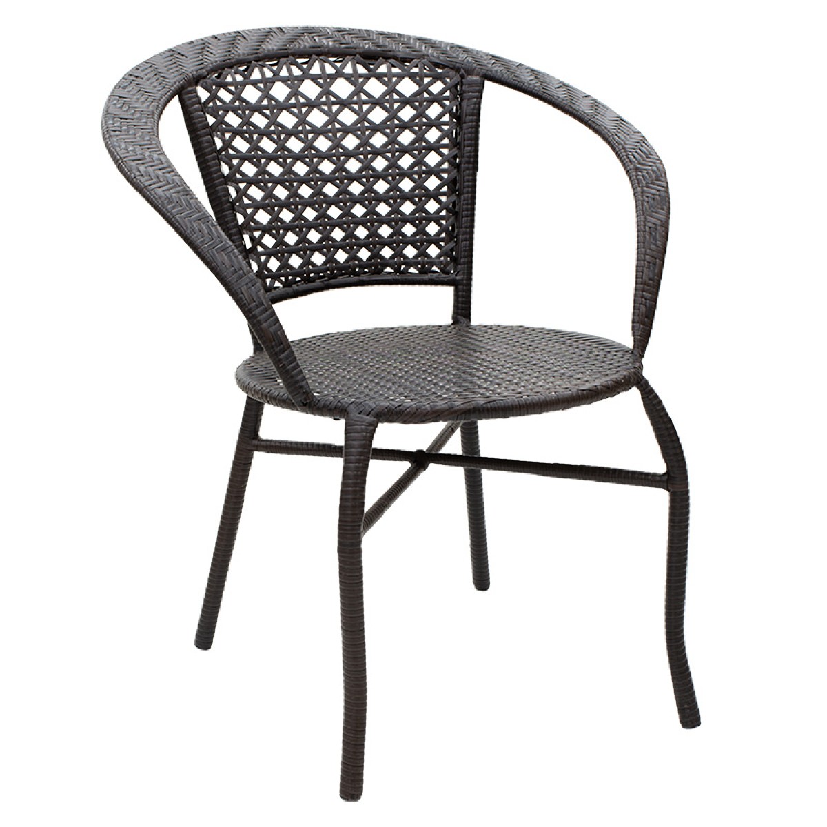 Σαλόνι Saylor pakoworld σετ 3τεμ μέταλλο-pe rattan καφέ Σαλόνι Saylor pakoworld σετ 3τεμ μέταλλο-pe rattan καφέ