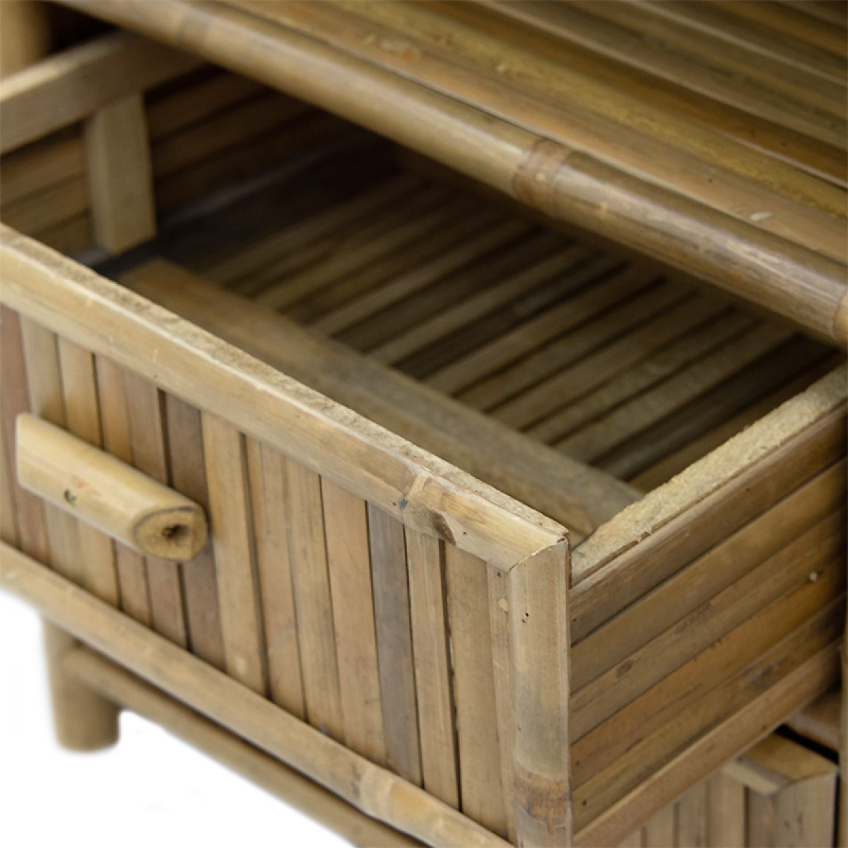 Κομοδίνο Ofra pakoworld bamboo φυσικό 56x46x69εκ Κομοδίνο Ofra pakoworld bamboo φυσικό 56x46x69εκ