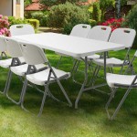 Τραπέζι catering Rodeo pakoworld πτυσσόμενο-βαλίτσα λευκό 183x76x74εκ Τραπέζι catering Rodeo pakoworld πτυσσόμενο-βαλίτσα λευκό 183x76x74εκ