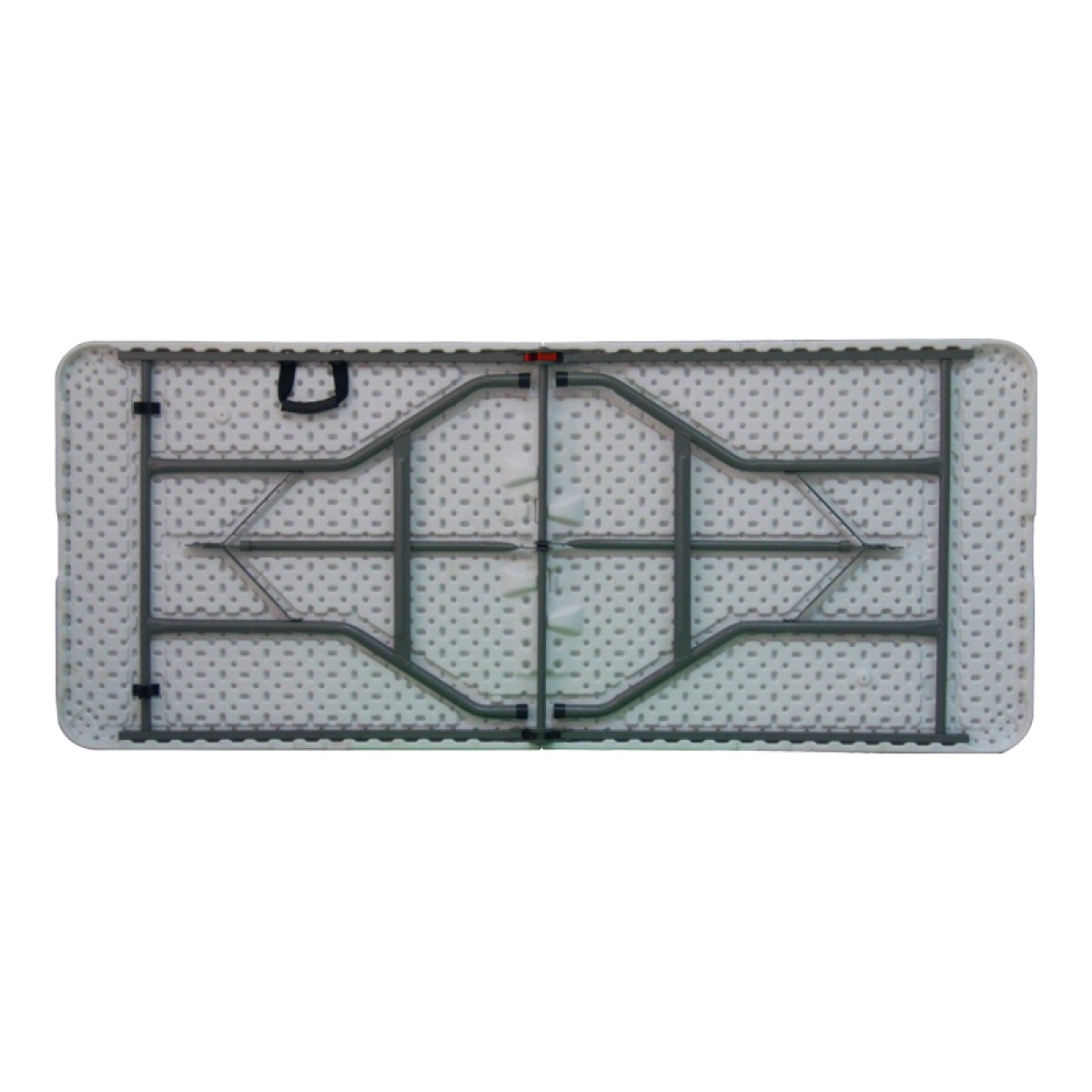 Τραπέζι catering-συνεδρίου Nedio pakoworld πτυσσόμενο-βαλίτσα λευκό μονοκόμματη επιφάνεια 180x70x74εκ