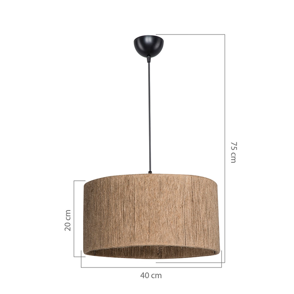 Φωτιστικό οροφής μονόφωτο PWL-1184 pakoworld Ε27 καφέ Φ40x20εκ Φωτιστικό οροφής μονόφωτο PWL-1184 pakoworld Ε27 καφέ Φ40x20εκ