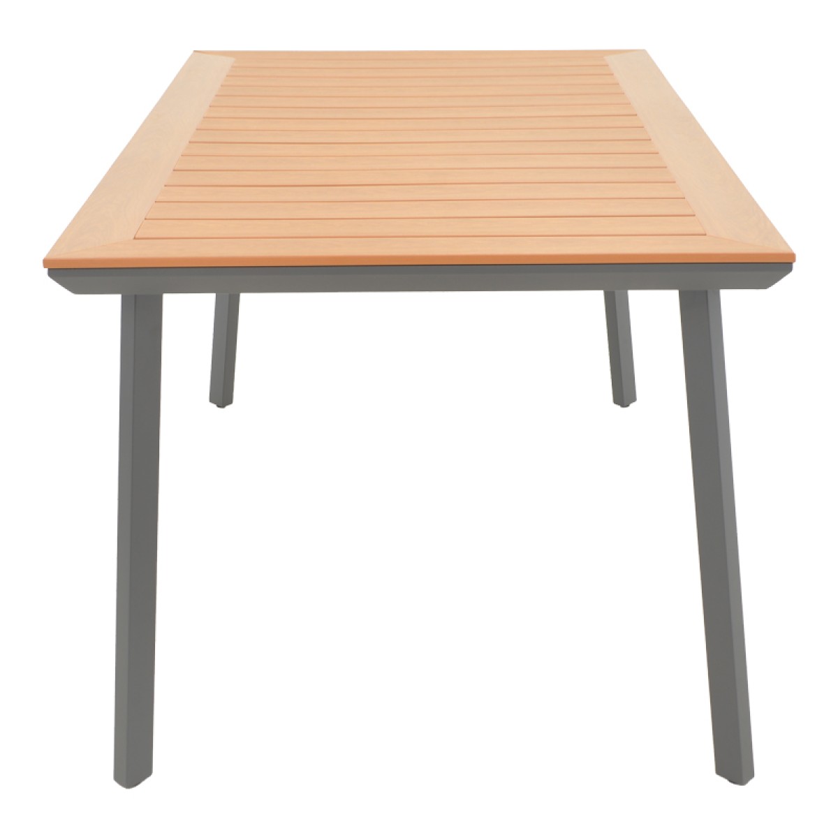 Τραπέζι Griffith pakoworld μαύρο αλουμίνιο και plywood σε φυσική απόχρωση 160x80x74εκ Τραπέζι Griffith pakoworld μαύρο αλουμίνιο και plywood σε φυσική απόχρωση 160x80x74εκ