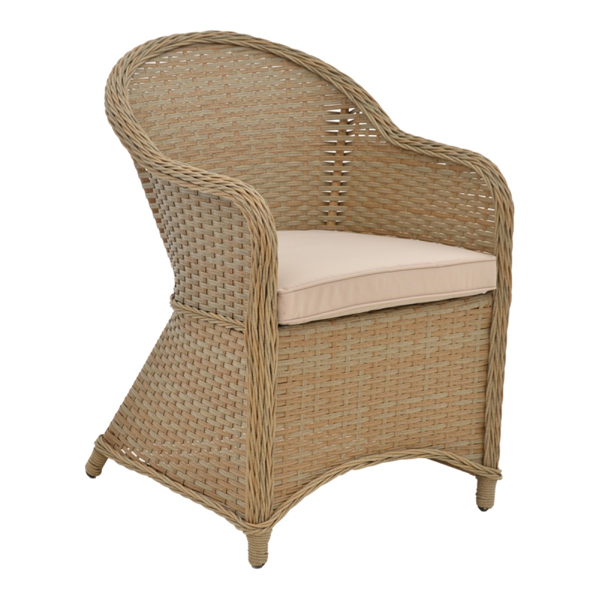 Tραπεζαρία Hadrian-Keir pakoworld σετ 7τεμ καφέ rattan-μπεζ textilene-καφέ αλουμίνιο 180x90x72εκ Tραπεζαρία Hadrian-Keir pakoworld σετ 7τεμ καφέ rattan-μπεζ textilene-καφέ αλουμίνιο 180x90x72εκ
