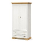 Σετ Κρεβατοκάμαρας Jaden με Κρεβάτι oak -λευκό 160x200εκ Σετ 4τεμ