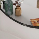 Καθρέπτης Sabino pakoworld ανθρακί μαρμάρου 60x2x60εκ Καθρέπτης Sabino pakoworld ανθρακί μαρμάρου 60x2x60εκ