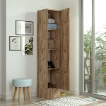Ντουλάπι-στήλη Xara pakoworld sonoma 35.5x35.5x180εκ Ντουλάπι-στήλη Xara pakoworld sonoma 35.5x35.5x180εκ