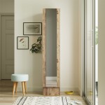 Ντουλάπι-στήλη Xara pakoworld sonoma 35.5x35.5x180εκ Ντουλάπι-στήλη Xara pakoworld sonoma 35.5x35.5x180εκ